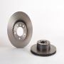 Brembo KT00A55 Brembo ceramic brake pad and UV coated vented  brake disc kit
