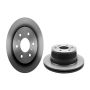 Brembo KT00984 Brembo ceramic brake pad and UV coated vented  brake disc kit