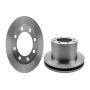 Brembo KT00834 Brembo ceramic brake pad and standard vented  brake disc kit