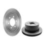 Brembo KT00541 Brembo ceramic brake pad and UV coated vented  brake disc kit