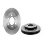 Brembo KT00543 Brembo ceramic brake pad and UV coated vented  brake disc kit