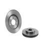 Brembo KT00953 Brembo ceramic brake pad and UV coated PVT  brake disc kit
