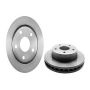 Brembo KT00915 Brembo ceramic brake pad and UV coated vented  brake disc kit