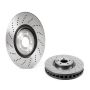 Brembo 09.B747.51 Premium UV Coated Front Brake Rotor