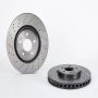 Brembo 09.B807.51 Premium UV Coated Front Brake Rotor