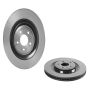 Brembo KT00822 Brembo ceramic brake pad and UV coated PVT  brake disc kit