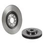Brembo KT00814 Brembo ceramic brake pad and UV coated PVT  brake disc kit