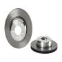 Brembo KT04515 Brembo low-met brake pad and composite vented  brake disc kit