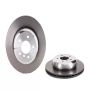 Brembo KT00B10 Brembo ceramic brake pad and composite vented  brake disc kit