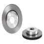 Brembo KT00C27 Brembo ceramic brake pad and composite vented  brake disc kit