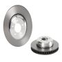 Brembo KT00C08 Brembo ceramic brake pad and composite vented  brake disc kit