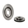 Brembo KT00A45 Brembo ceramic brake pad and UV coated PVT  brake disc kit