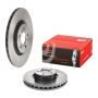Brembo KT00690 Brembo ceramic brake pad and UV coated PVT  brake disc kit