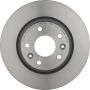 Brembo KT00849 Brembo ceramic brake pad and UV coated vented  brake disc kit