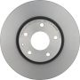 Brembo KT00954 Brembo ceramic brake pad and UV coated vented  brake disc kit