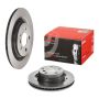 Brembo KT00B98 Brembo ceramic brake pad and UV coated vented  brake disc kit