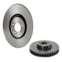 Brembo KT00C38 Brembo ceramic brake pad and UV coated PVT  brake disc kit