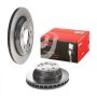 Brembo KT00C28 Brembo ceramic brake pad and UV coated PVT  brake disc kit