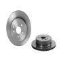 Brembo KT00682 Brembo ceramic brake pad and UV coated vented  brake disc kit