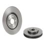 Brembo KT00947 Brembo ceramic brake pad and UV coated PVT  brake disc kit
