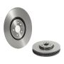 Brembo KT00820 Brembo ceramic brake pad and UV coated PVT  brake disc kit