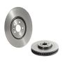 Brembo KT00813 Brembo ceramic brake pad and UV coated PVT  brake disc kit