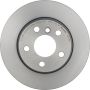 Brembo KT00A25 Brembo ceramic brake pad and UV coated vented  brake disc kit