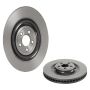 Brembo KT00989 Brembo ceramic brake pad and UV coated PVT  brake disc kit