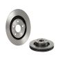 Brembo KT00992 Brembo ceramic brake pad and UV coated vented  brake disc kit