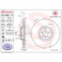 Brembo 09.D897.13 Premium Vented Composite Brake Rotor
