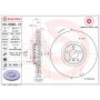 Brembo 09.D899.13 Premium Vented Composite Brake Rotor
