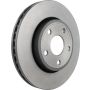 Brembo KT00842 Brembo ceramic brake pad and UV coated vented  brake disc kit