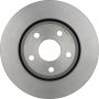 Brembo KT00842 Brembo ceramic brake pad and UV coated vented  brake disc kit