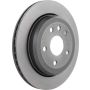 Brembo KT00A43 Brembo ceramic brake pad and UV coated vented  brake disc kit