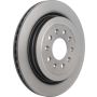Brembo KT00645 Brembo ceramic brake pad and UV coated vented  brake disc kit