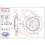 Brembo KT00645 Brembo ceramic brake pad and UV coated vented  brake disc kit