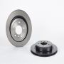 Brembo KT00B65 Brembo ceramic brake pad and UV coated vented  brake disc kit