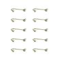 TRIPLE X RACE COMPONENTS TXRSC-CH-0018-10 Dzus Spring Steel 10pk Sprint Car