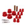 Energy Suspension 65-72 Dodge Charger (w/ 2in Main Eye) Red Rear Leaf Spring Bushing Set