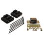 Energy Suspension 87-91 Suburban C10-C30 2WD Black Motor & Transmision Mounts-Zinc Finish