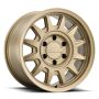 Raceline 952BZ Aero 17x8.5in / 6x139.7 BP / 18mm Offset / 106.1mm Bore - Bronze Wheel