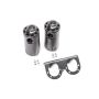 Radium Engineering Dual Universal Catch Can Kit - Fluid Lock