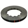 DBA 2004 WRX STi (5x100) Front Cross Drilled & Slotted 5000 Series Replacement Rotor Rings