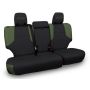 PRP Seats B067-04 PRP 11-24 Toyota 4Runner Rear Bench Cover - 5-seat model - Black/Olive Green
