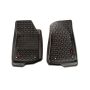 Front Floor Liners Black 18-  Jeep Wrangler JL