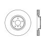 StopTech 08-13 Infiniti G37 Cryo Sportstop Drilled Left Front Rotor