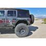 Fabtech FTS24213 18-21 Jeep JL 4WD Rear Steel Tube Fenders - Textured Black