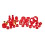 Prothane 85-98 VW Golf / Jetta Total Kit - Red