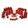Energy Suspension 81-87 Chevy/GMC 2WD 1/2 Ton PickUp Red Hyper-flex Master Bushing Set