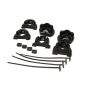Energy Suspension 92-00 Honda Civic (Except 99-00 Si) / 93-97 Del Sol Black Motor Mount Inserts (Man